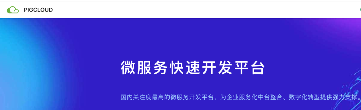 国内关注度最高的微服务开发平台，为企业服务化中台整合、数字化转型提供强力支撑。